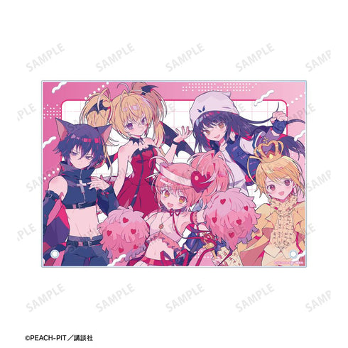 『しゅごキャラ!』夢ノ内さんイラスト 集合 キャラなりver. A5アクリルパネル